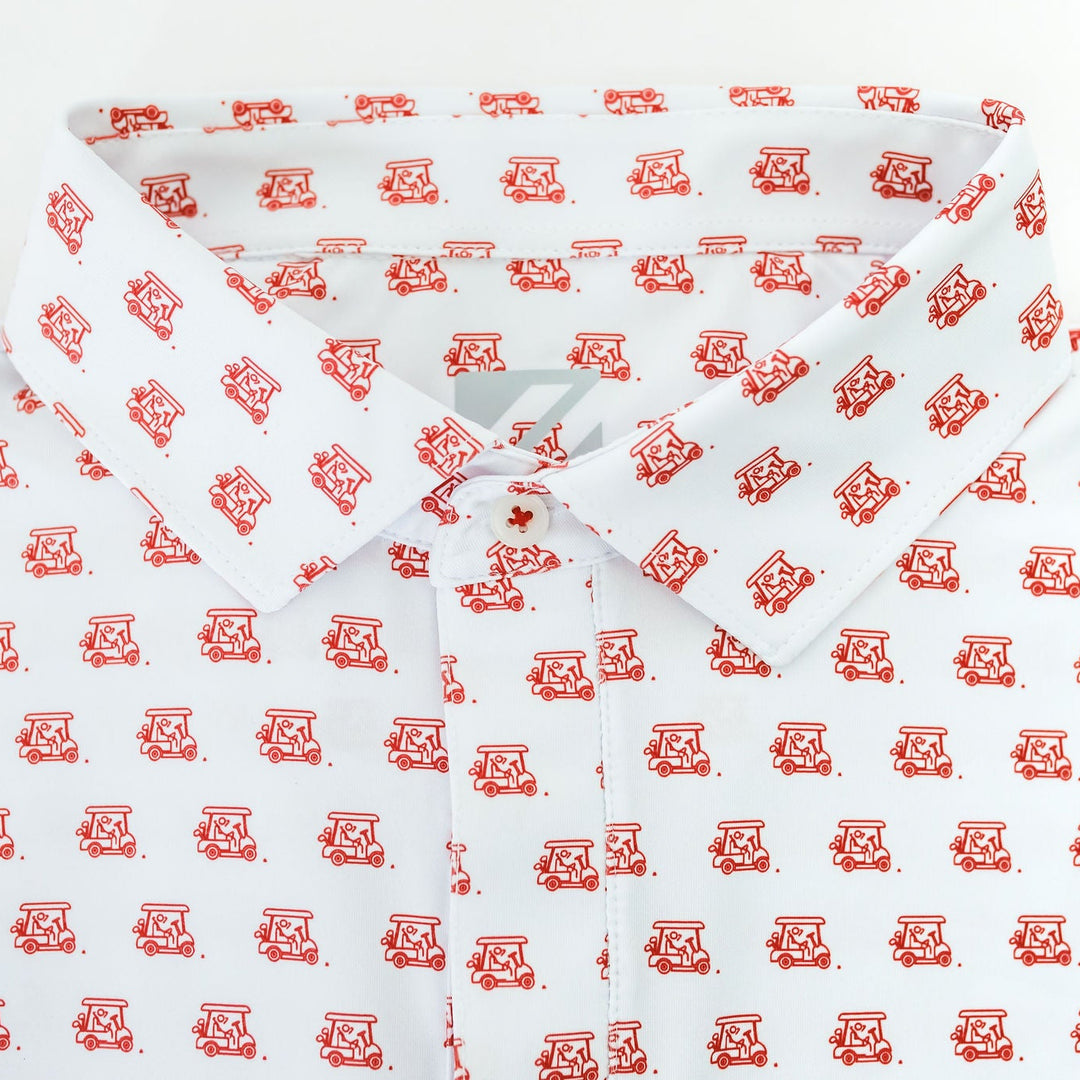Sunday Morning Polo - Red