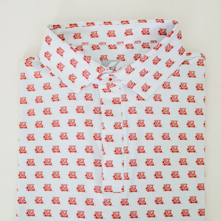 Sunday Morning Polo - Red