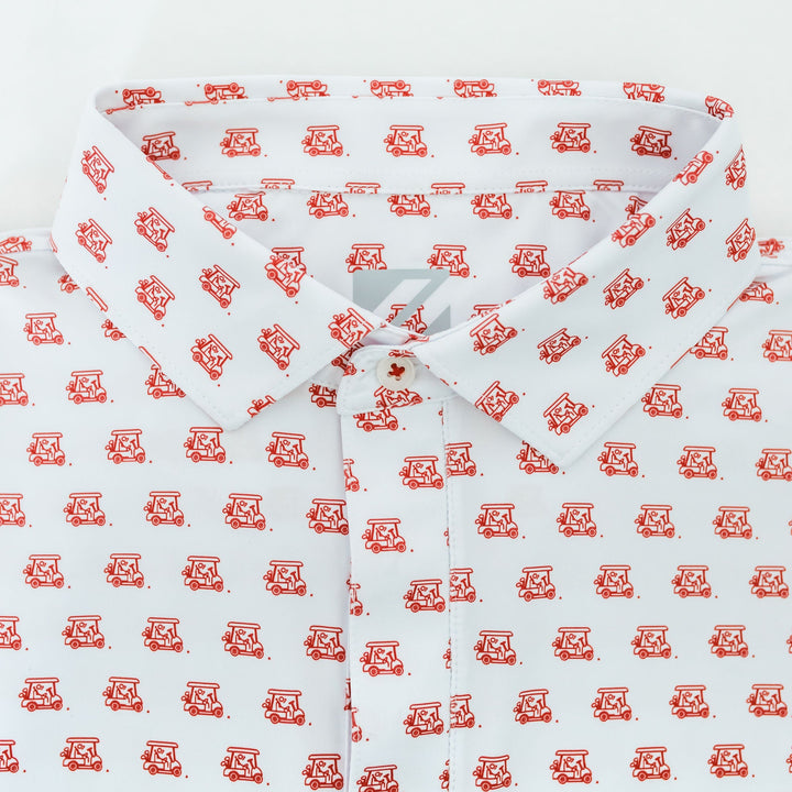 Sunday Morning Polo - Red