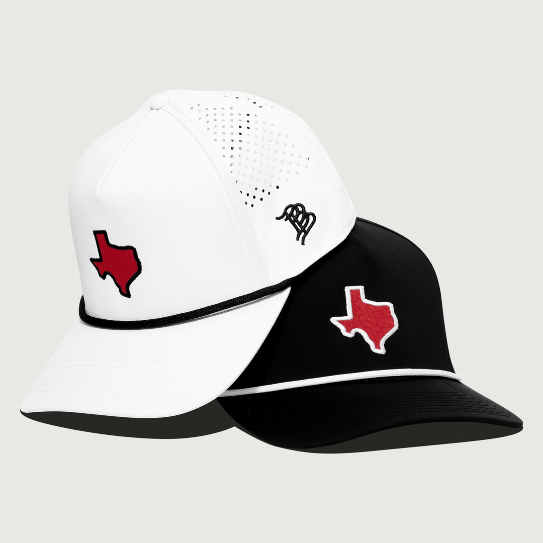 Texas Tech Performance Rope Hat - Black