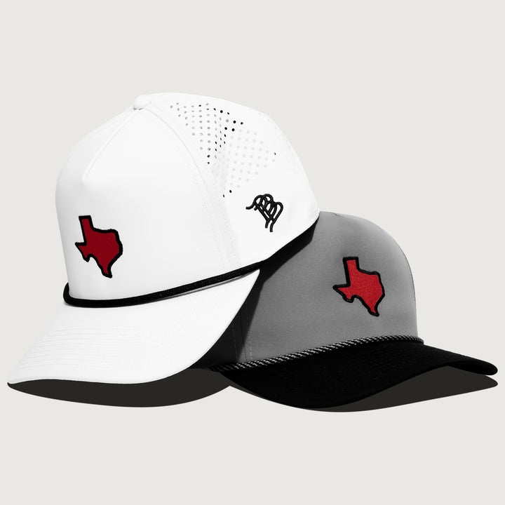 Texas Tech Performance Rope Hat - White