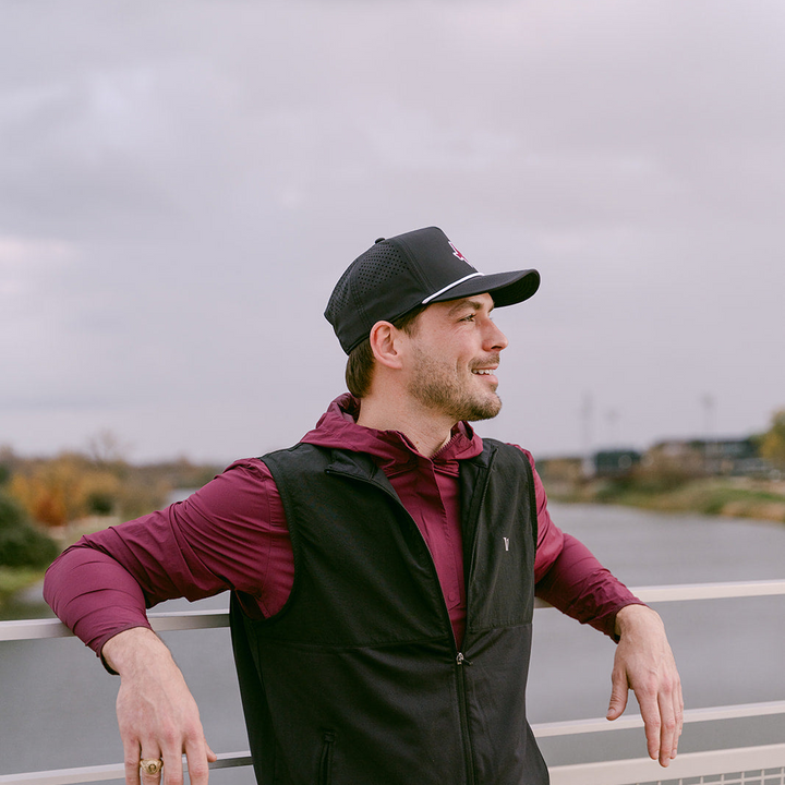 Texas A&M Performance Rope Hat - Black