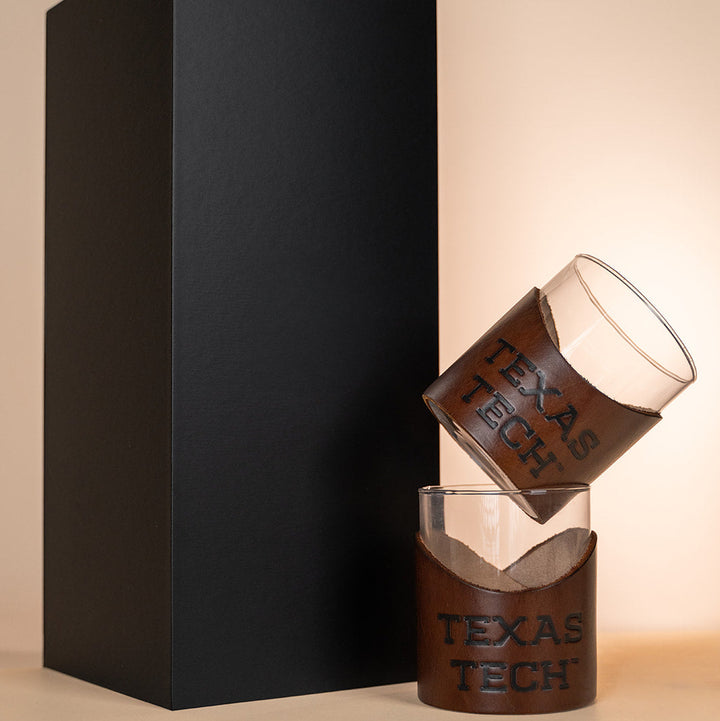 Executive Rocks Glass Set - Texas Tech