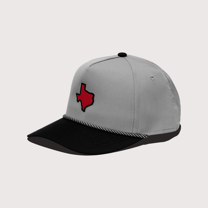 Texas Tech Rope Hat - Gray