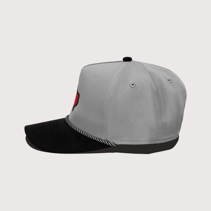 Texas Tech Rope Hat - Gray