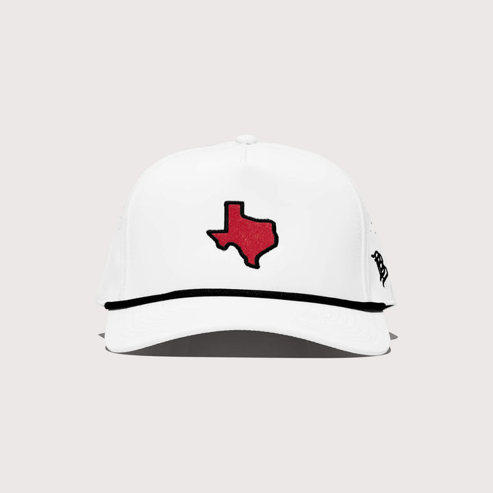 Texas Tech Performance Rope Hat - White