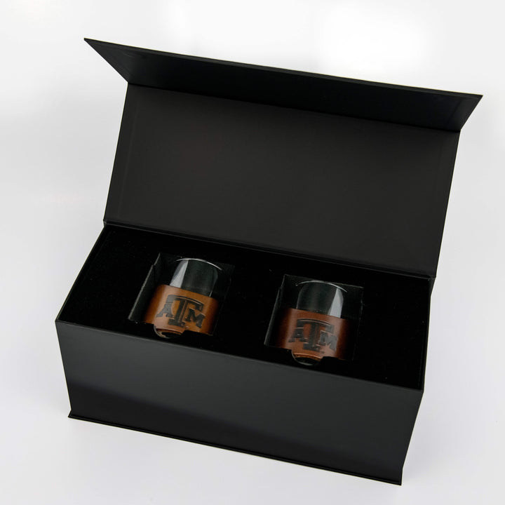 Executive Lowball Glass - Set of 2 - Texas A&M