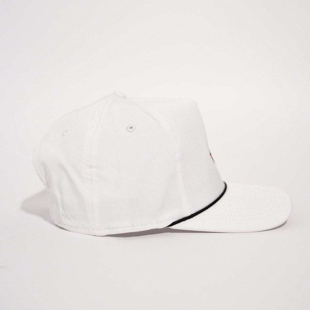 Burnt Orange & White Texas Rope Hat