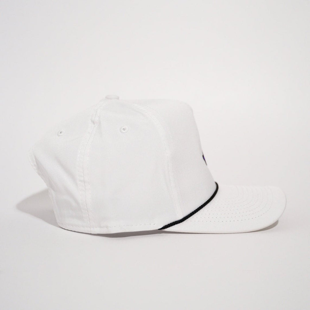 Purple & White Texas Rope Hat