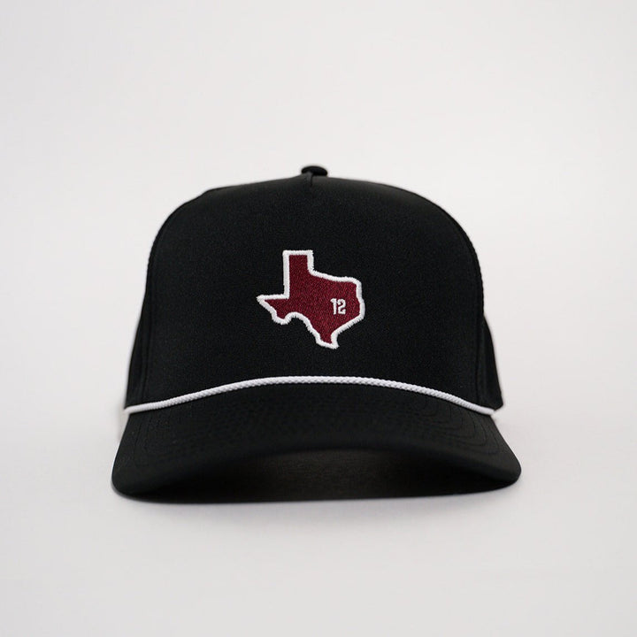 Texas A&M Rope Hat - Black
