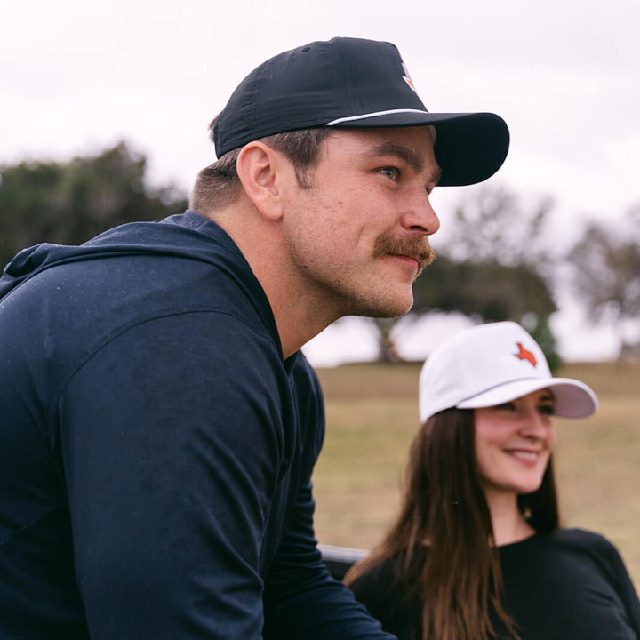 Burnt Orange & White Texas Rope Hat