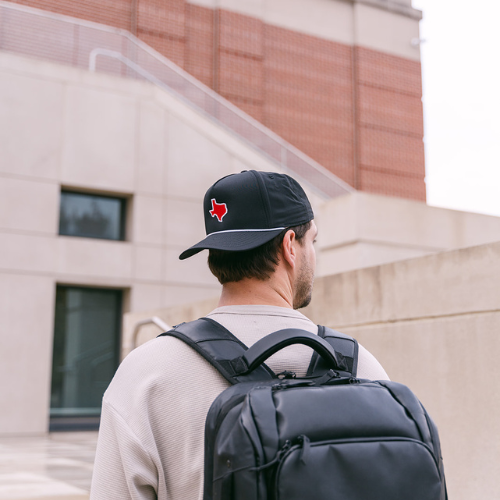 Texas Tech Rope Hat - Black