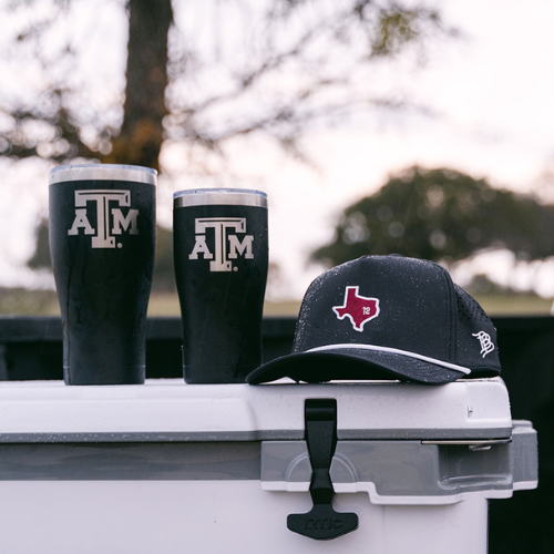 Texas A&M Performance Rope Hat - Black